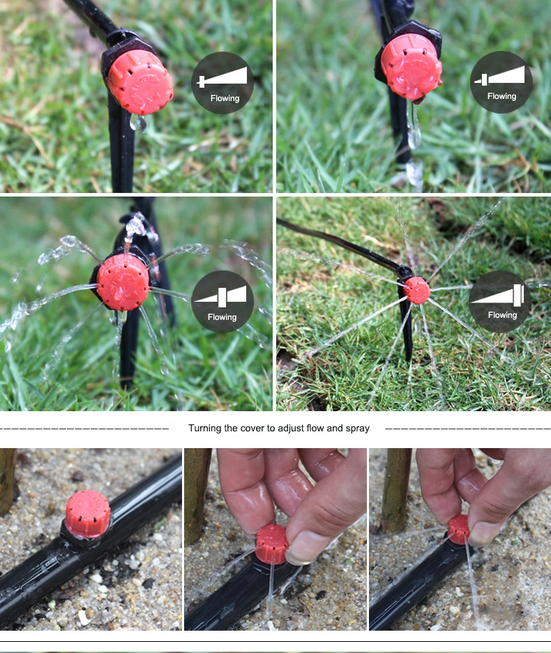 Drip Irrigation 360 Adjustable Bubbler