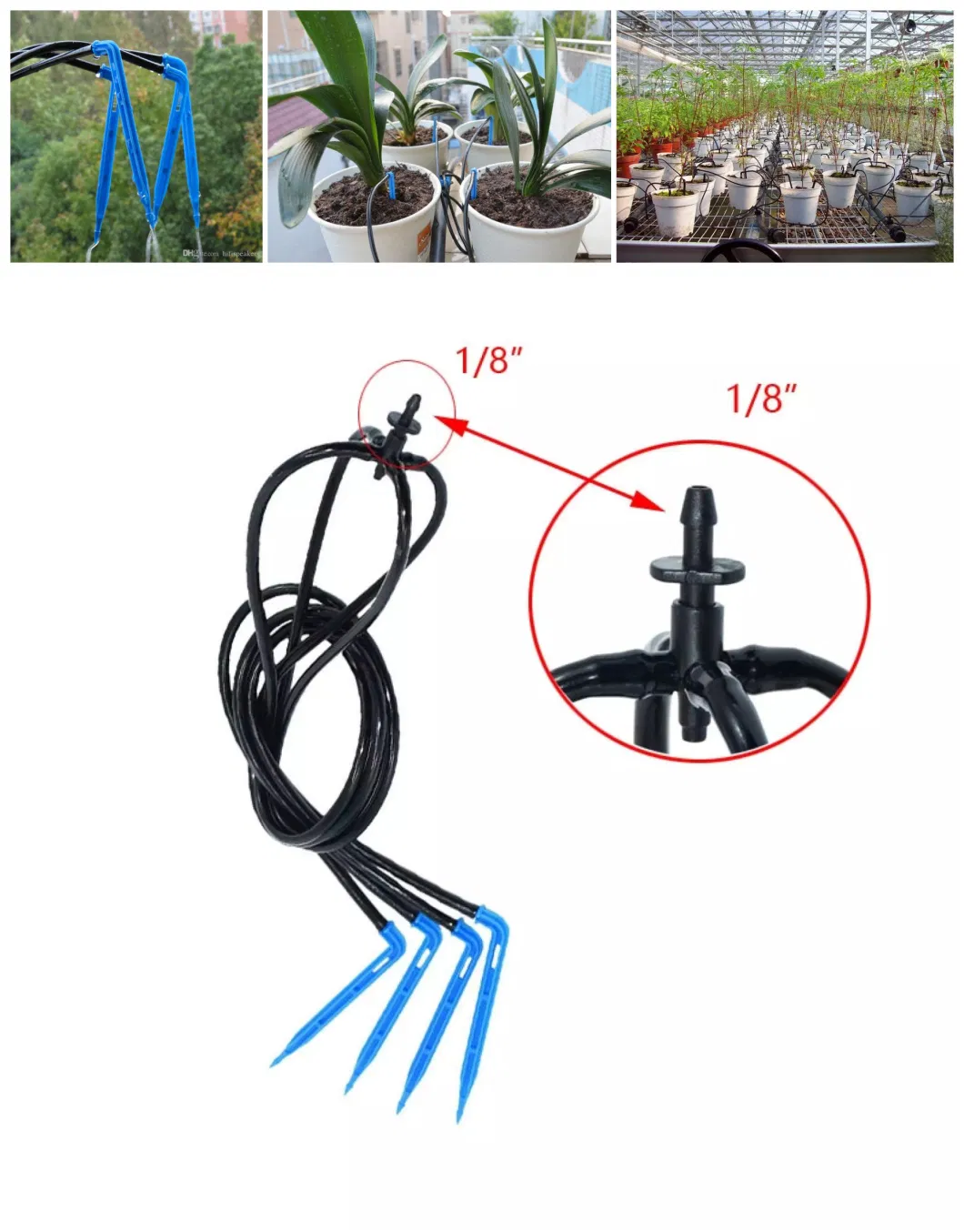 Dripper 4L/8L Agriculture Watering Drip Arrow Irrigation System in Morroco