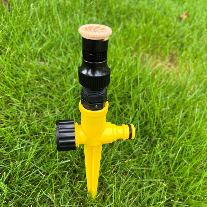 360-Degree Rotating Insert Sprinkler Agricultural Irrigation Atomization Lawn Watering Flower Watering Sprinkler Head