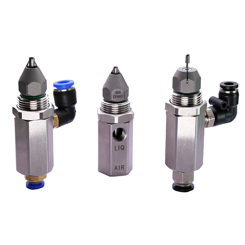 Industrial Dry Fog Dust Control Fine Droplet Ultrasonic Atomizing Nozzle