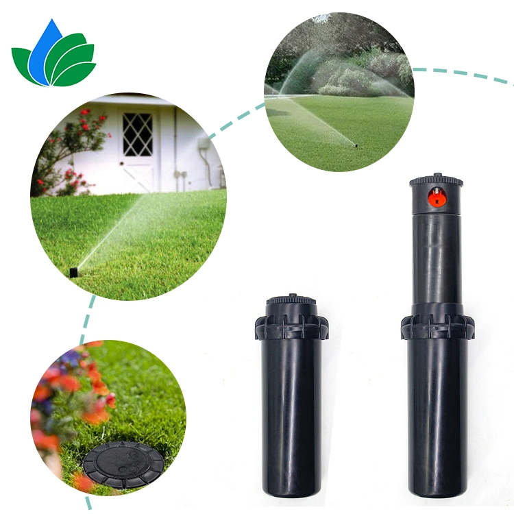 Pop up Sprinkler with Nozzles 3/4inch Female Thread Drip Irrigation Sprinkler