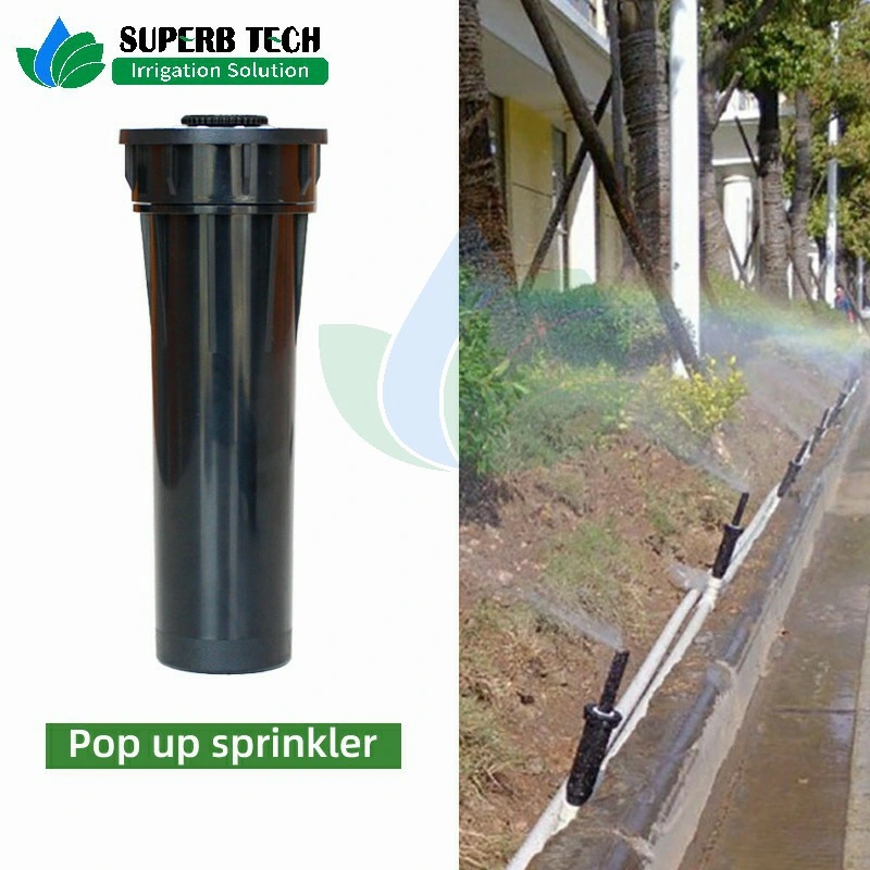 Pop up Plastic Sprinklers Automatic Water Sprinkler for Garden Lawn Irrigation