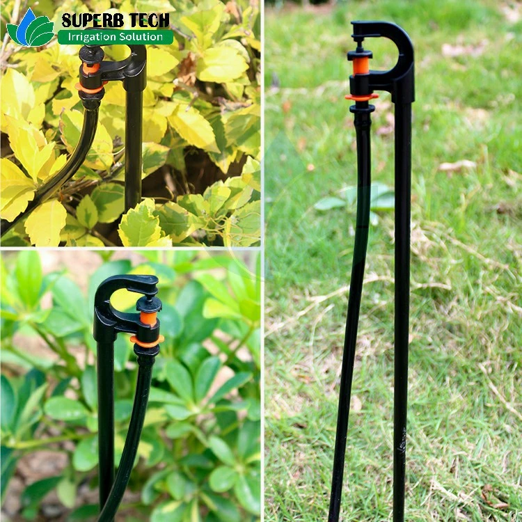 Micro Sprinkler for Garden Irrigation Watering Sprinkling Sprayer Drip Sprinkler with Stake Soft Hose