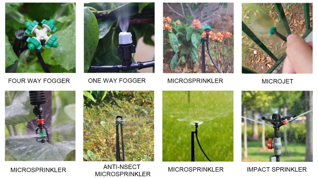 Automatic Watering System Micro Jet Sprinkler Pipe for Greenhouses Irrigation Aspersion Microsprinklers