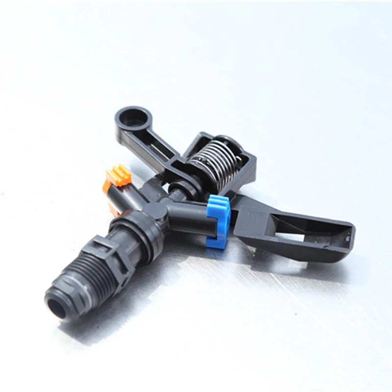 Agriculture Garden Irrigation Plastic Impact 4 Way Sprinkler Equipment System Garden Lawn Water Sprinkler