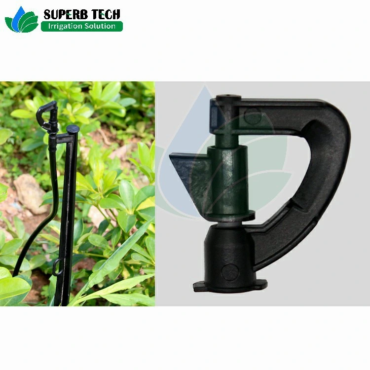 Farm Lawn Irrigation 360 Degrees Rotating Spraying Small Plastic Sprinkler