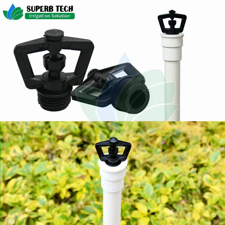 360degree Rotating Sprinkling Water Plastic Micro Sprinkler for Garden Drip Irrigation System