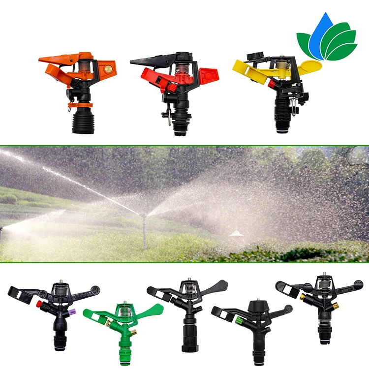 Impulse Sprinkler 3/4inch Female Thread Sprinkler for Garden Irrigation System