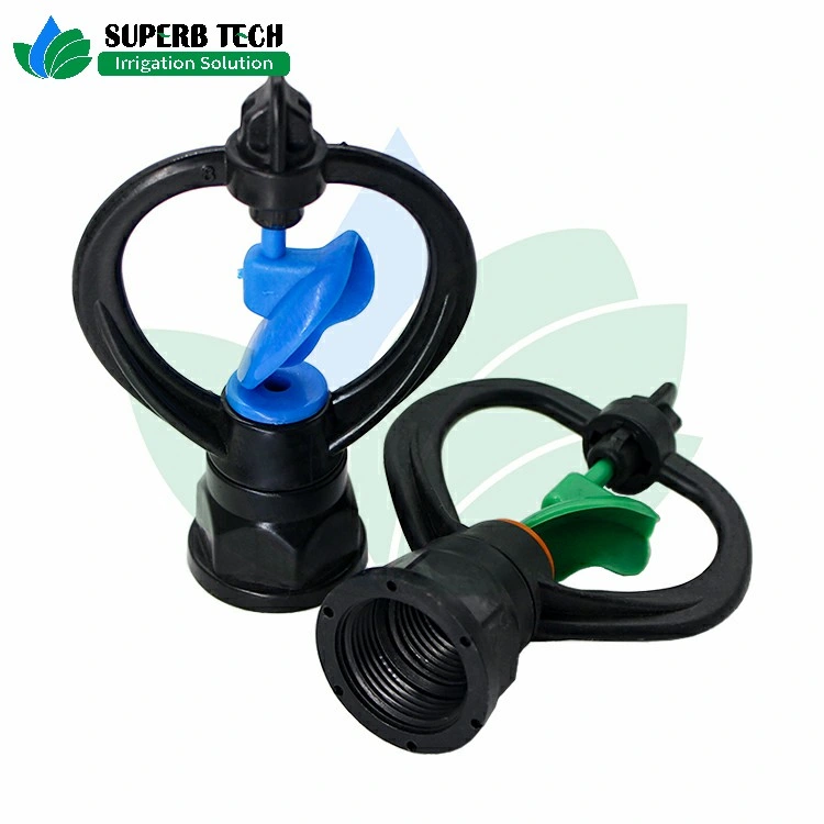 360 Degree Rotating Plastic Impact Sprinkler Rotating Sprayer