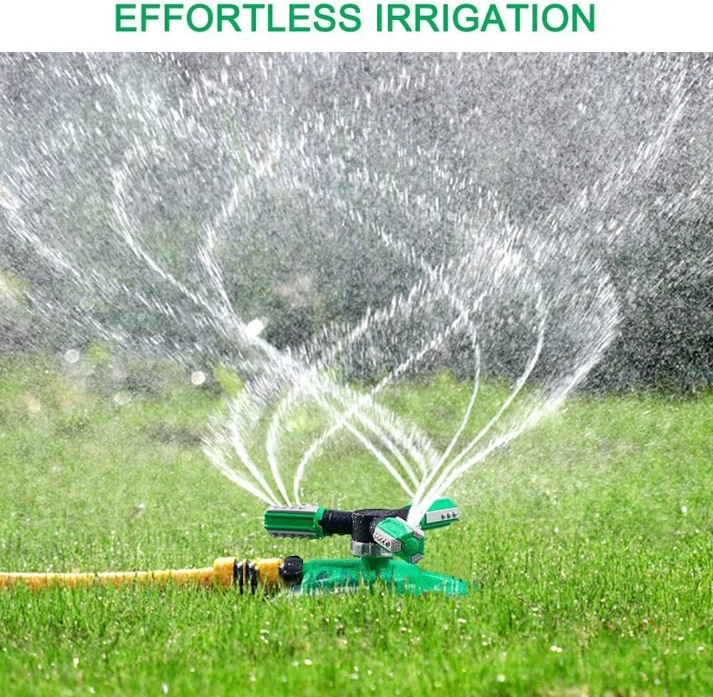 Hot Sale Automatic Water 360 Degree Rotation System Coverage Yard Garden Sprinkler