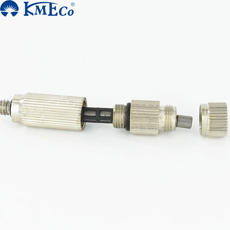 Anti Drip Atomization Irrigation Fitting Water Connector Misting Spray Nozzle with Filter