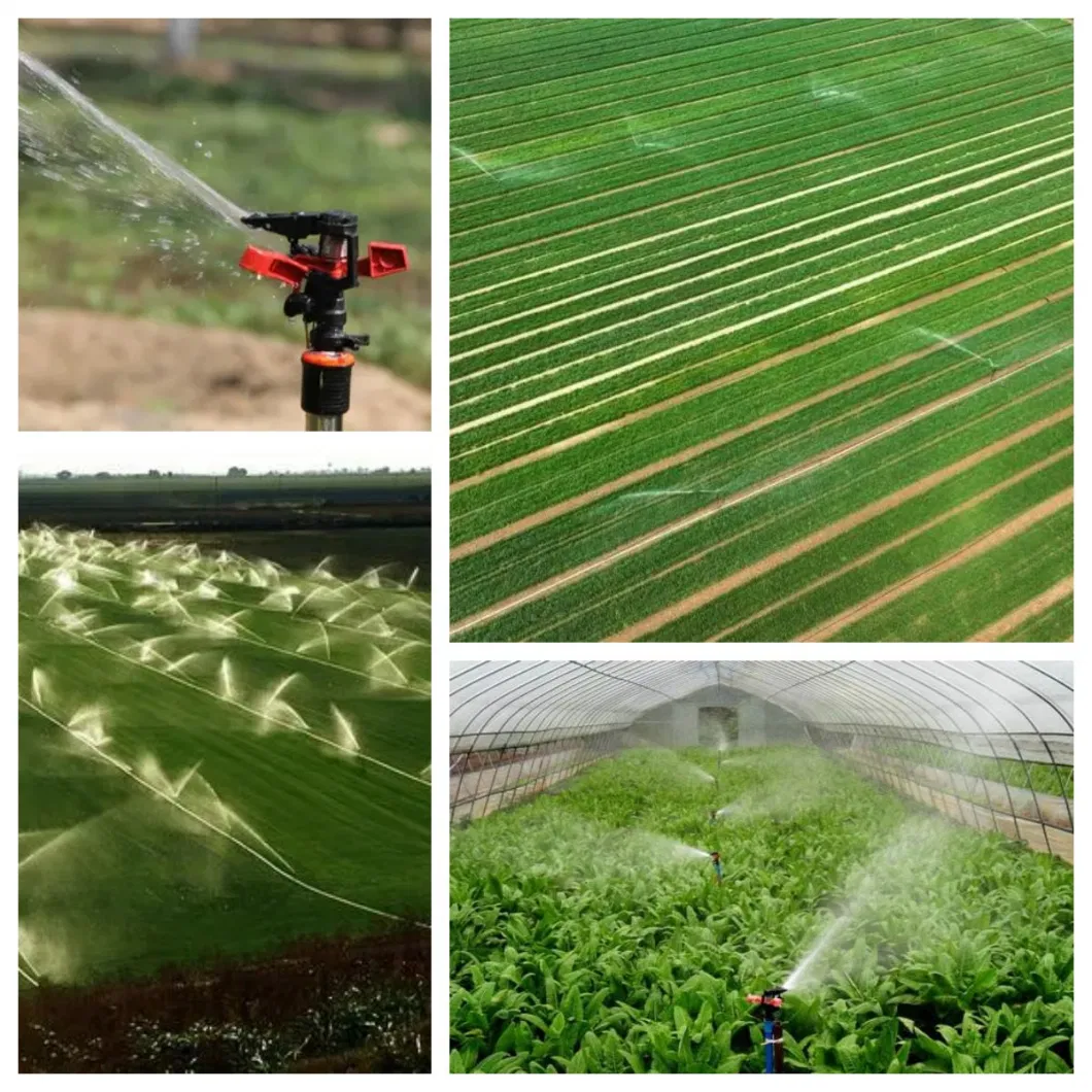 High Quality Plastic Garden Farming Impact Sprinklers Head for Water Irrigation