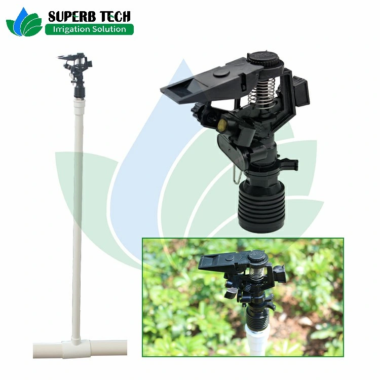 Irrigation System Plastic Impact Sprayer Sprinkler for Garden Watering System