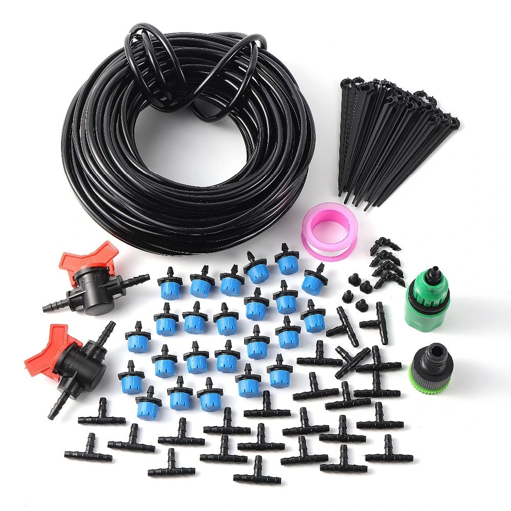 5/10/15/20/25/30/40m Micro Drip System Vegetable Flower Garden Balcony Patio Water Saving Irrigation Kit