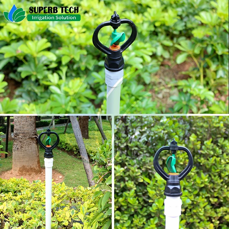 360 Degree Rotating Plastic Impact Sprinkler Rotating Sprayer