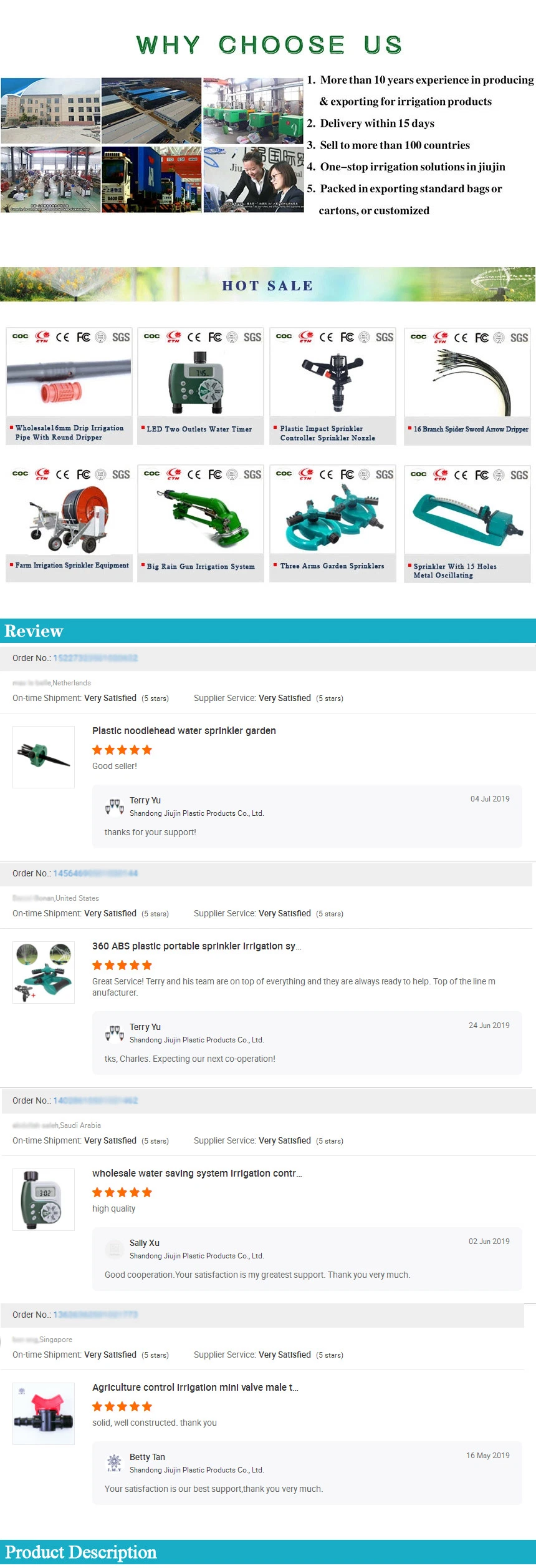 Drip Irrigation Micro Sprinkler on Stake Turbo Sprinkler on Stake