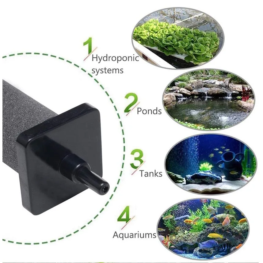 Cylinder Shaped Aquarium Cheap Plastic Air Stone