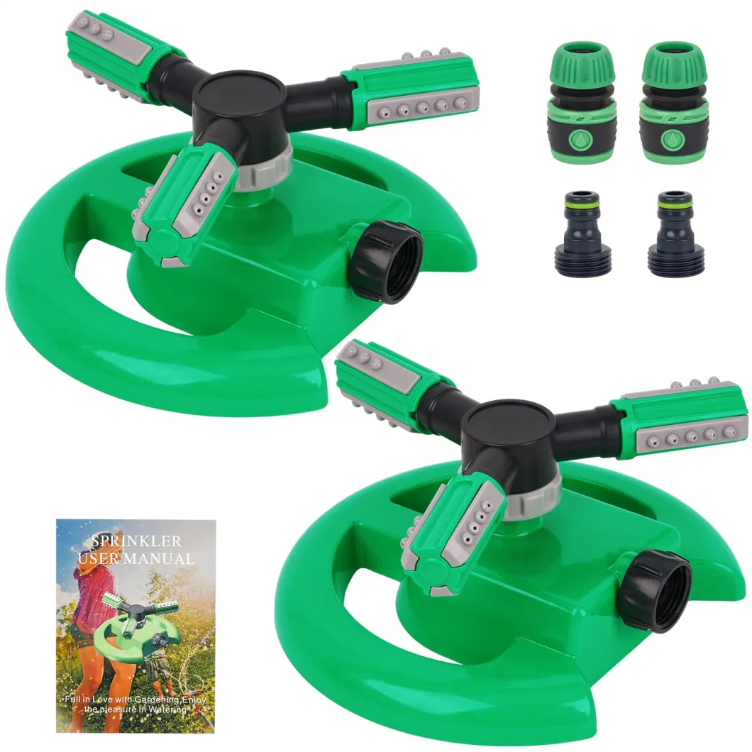 Hot Sale Automatic Water 360 Degree Rotation System Coverage Yard Garden Sprinkler