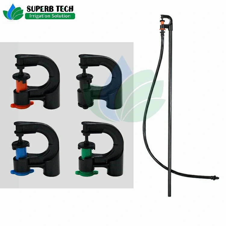 Micro Sprinkler for Garden Irrigation Watering Sprinkling Sprayer Drip Sprinkler with Stake Soft Hose