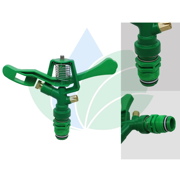 3/4 Inch Impact Sprinkler Male Thread Big Flux Long Spray Radius