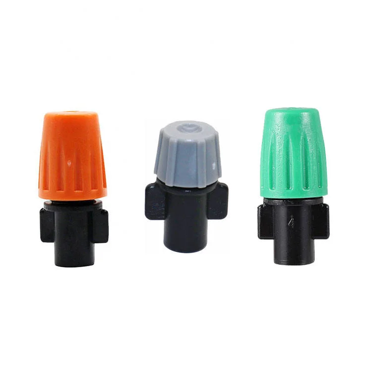 Plastic Adjustable Garden Irrigation Mist Nozzle Micro Sprinkler Fogger Water Nozzle