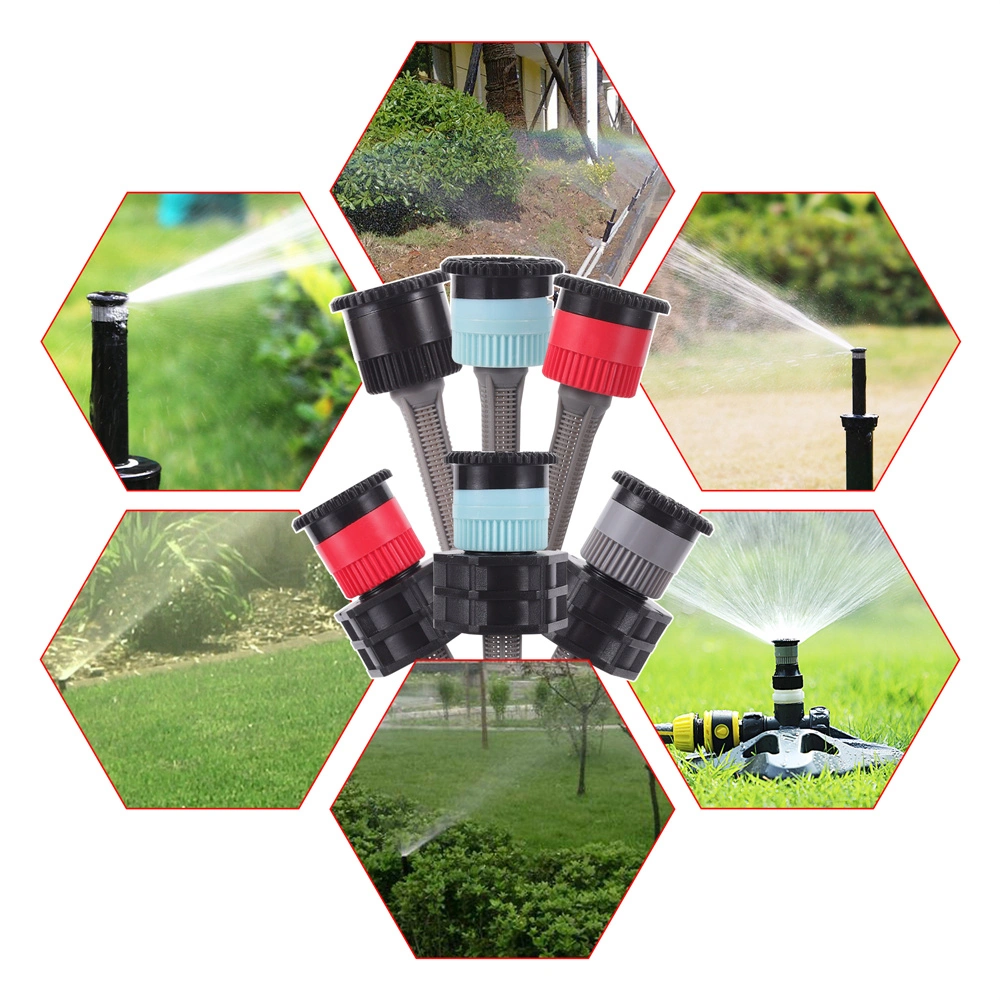 360 Degree Adjustable Swivel Diffuser Nozzle Garden Lawn Pop up Sprinkler Replacement Nozzle