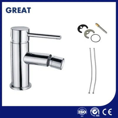 Grande bidet WC Sprayer rubinetto fabbrica Gl4107m40 cromo a leva singola Bide rubinetto Contemporary style bide rubinetto China rubinetto bide Sprayer Per WC