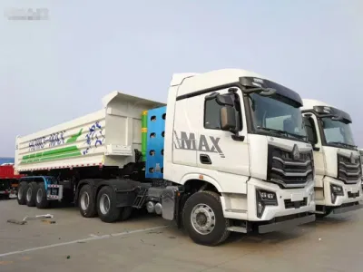  Vendita a caldo Sinoflook HOWO Max 6X4 CNG Tractor Truck per Asia centrale