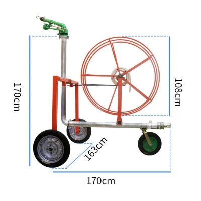  Impianto di irrigazione dei terreni agricoli Big Rain Gun irrigatore Stand Rain Gun Cavalletto per sprinkler