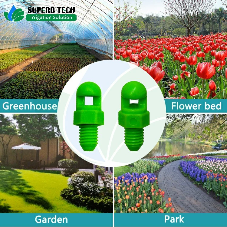 Male Thread Mini Sprinkler Fogger Mist Sprayer for Greenhouse Irrigation