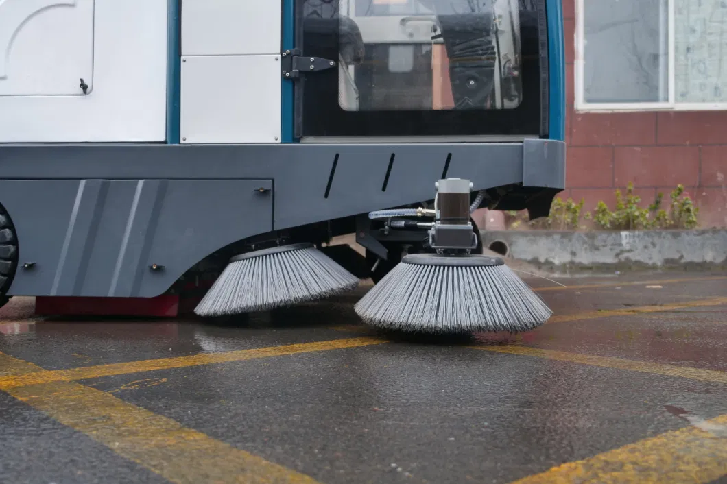 Battery-Powered Ride-on Auto Floor Sweeper Cleaning Machine for Sale