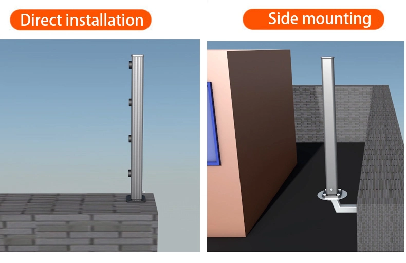 Infrared Laser Intrusion Alarm System with Perimeter of Laser Opposite Detector One Beam, Two Beams, Three Beams and Four Beams