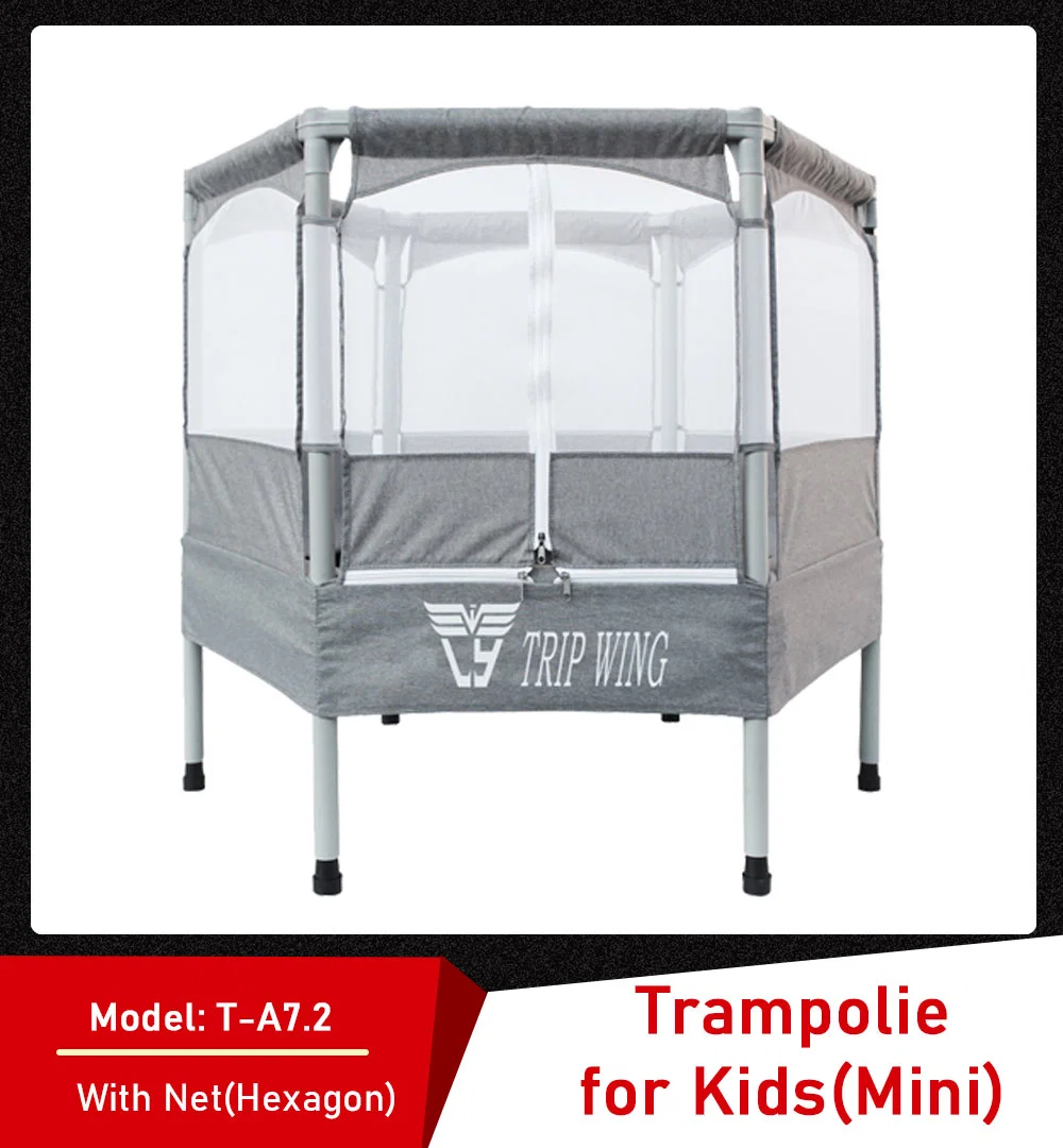 Tranpoline for Adults and Kids, 1500lbs Capacity for 10 Kids, Recreational Tranpoline with Light, Sprinkler, Enclosure Net