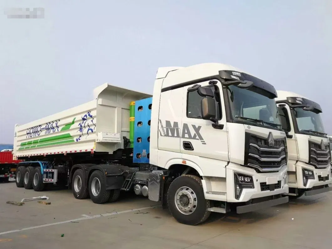 Hot Sale Sinotruck HOWO Max 6X4 CNG Tractor Truck for Central Asia