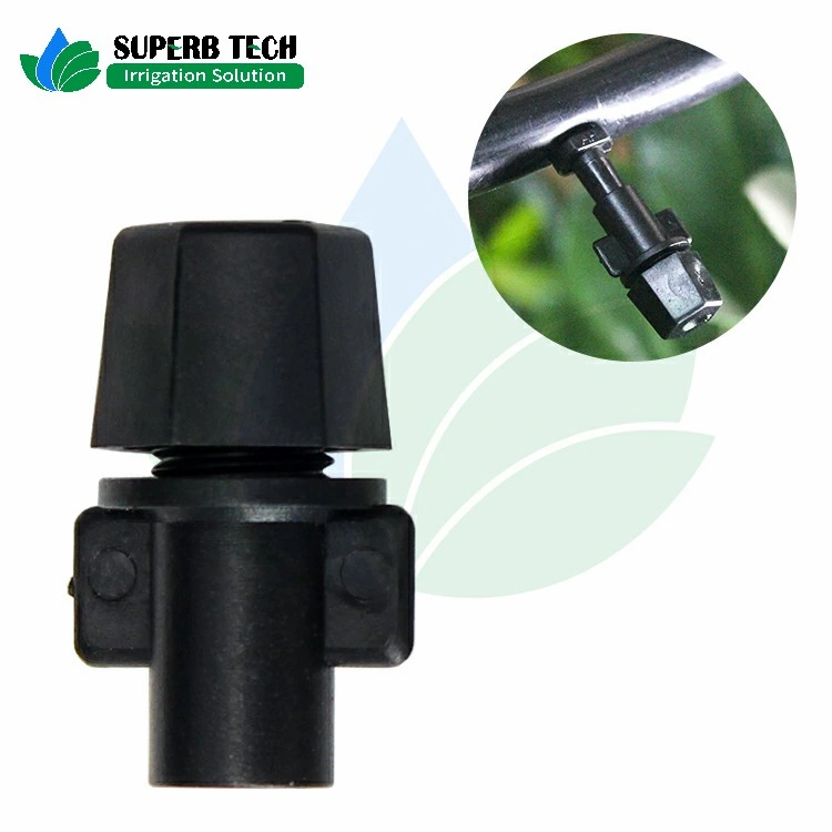 One Outlet Fogger Sprayer for Irrigation System Water Mister Plastic Micro Sprinkler Water Misting