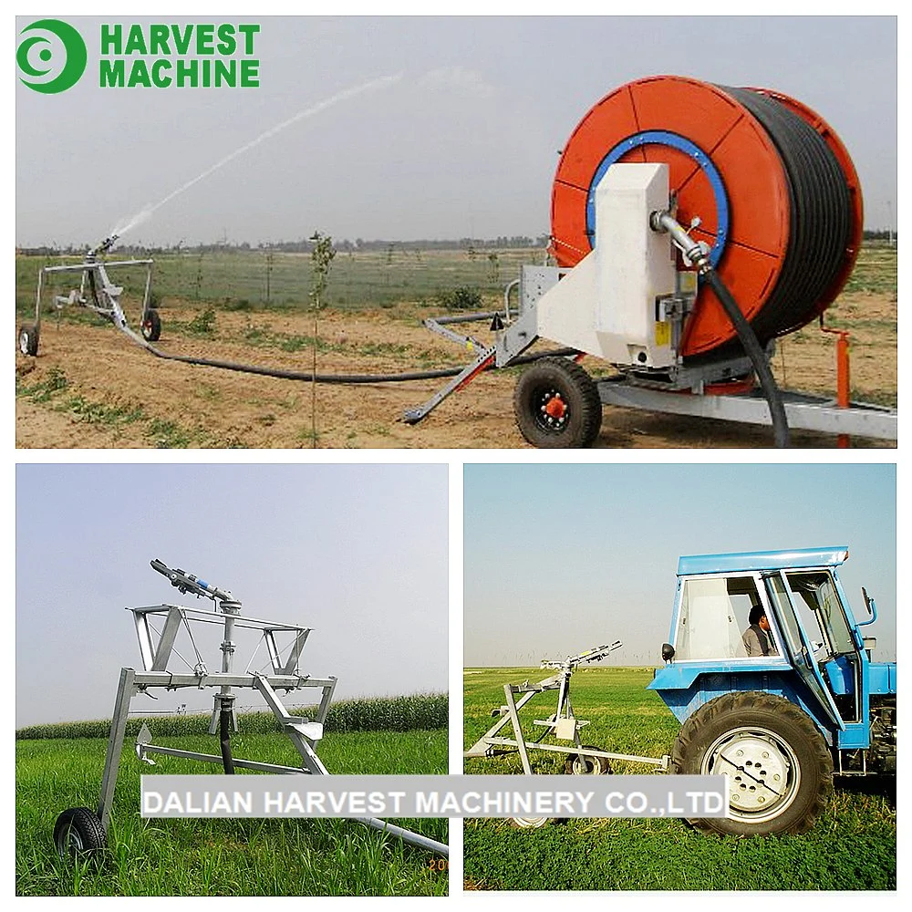 Retractable Automatic Hose Reel Irrigation System with Hydraulic Drive