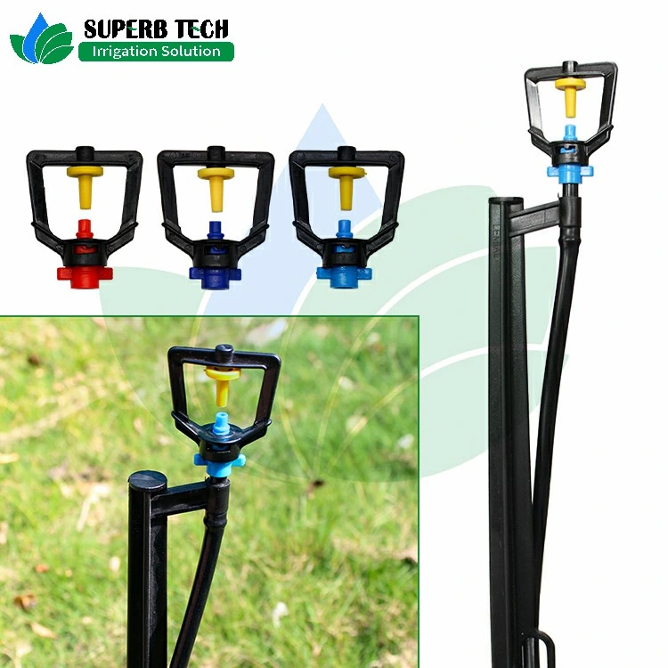 Greenhouse Irrigation Micro Sprinkler Fitting Plastic Holder Stake