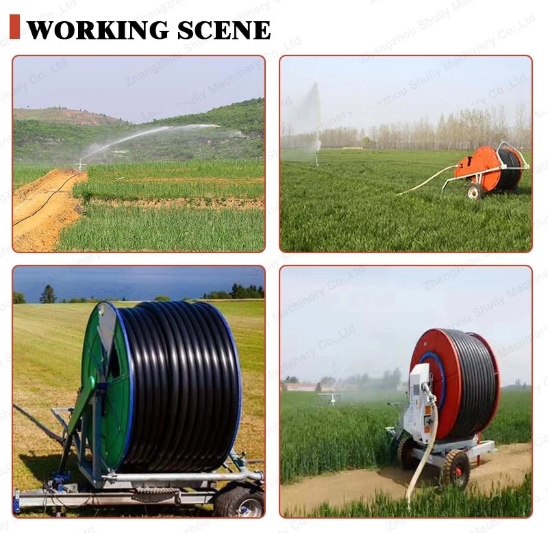 Rain Gun Sprinkler Irrigation System Big Reel Irrigation System