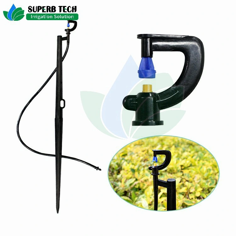 Irrigation Greenhouse Lawn Sprinkler Plastic 360 Degree Rotating Micro Sprinkler