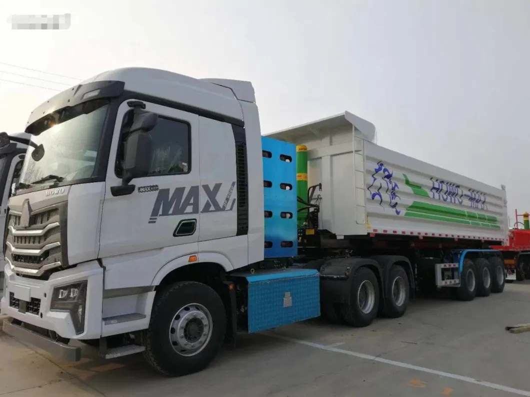 Hot Sale Sinotruck HOWO Max 6X4 CNG Tractor Truck for Central Asia