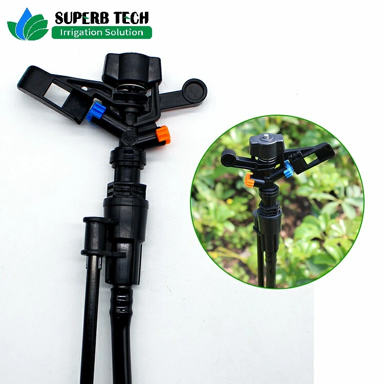 1/2 Inch Impact Sprinkler Male Thread Long Spray Radius for Farm Irrigation