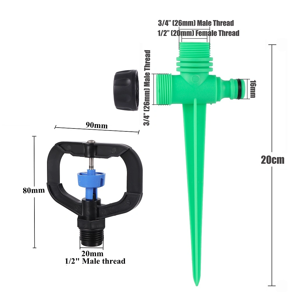 Butterfly Sprinkler 1/2 Inch Male Thread Garden Lawn Irrigation Micro Sprinkler