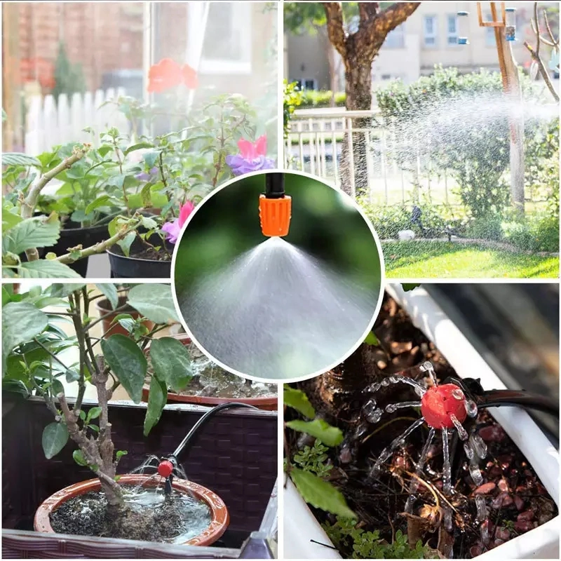 Automatic Drip Irrigation System DIY Micro Drip Irrigation Systems Drip Irrigation Drip Irrigation System Mosaic Flat Emitter Type Black Irrigation Drip Tape