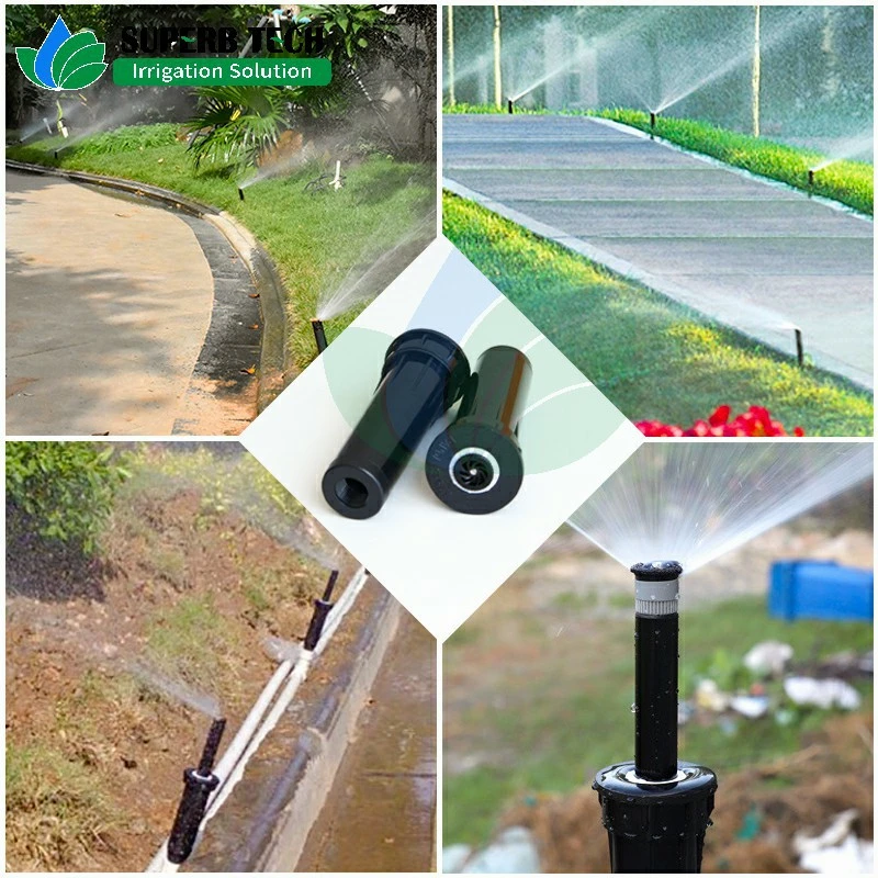 Pop up Plastic Sprinklers Automatic Water Sprinkler for Garden Lawn Irrigation