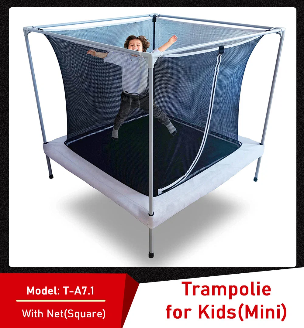 Tranpoline for Adults and Kids, 1500lbs Capacity for 10 Kids, Recreational Tranpoline with Light, Sprinkler, Enclosure Net