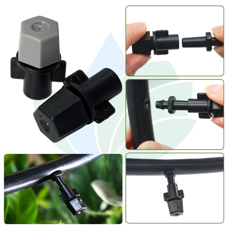 Garden Irrigation Fogger One Outlet Sprinkler Water Misting Sprayer