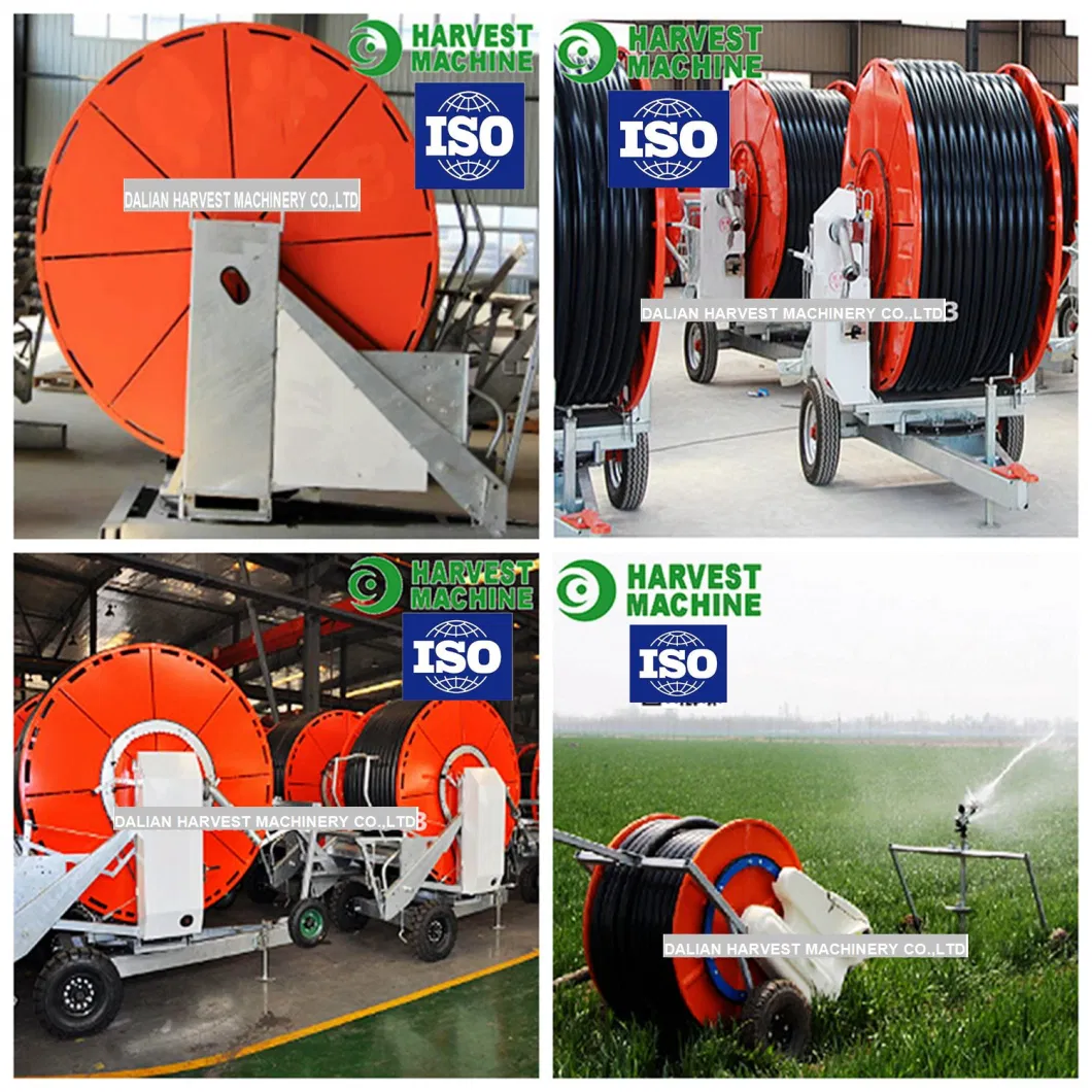 Newly Retractable Spray Water Mobile Farm Hose Reel Irrigation System