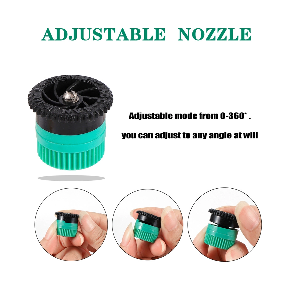 360 Degree Adjustable Swivel Diffuser Nozzle Garden Lawn Pop up Sprinkler Replacement Nozzle