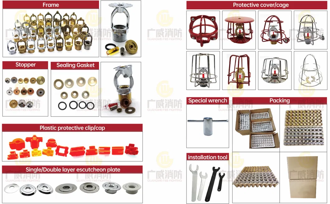 Upright Pendent Fire Sprinkler Head