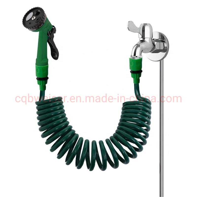 Factory Wholesale Spray Gun EVA Recoil Hose Reinforced Water Hose